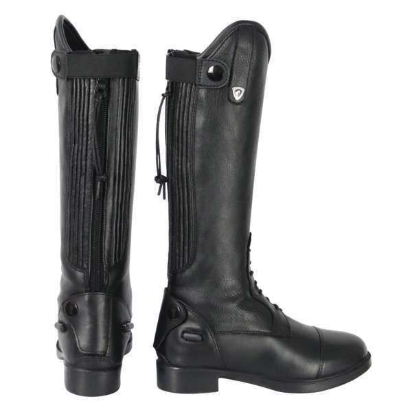 Hy Equestrian Scarlino Field Riding Boots Black