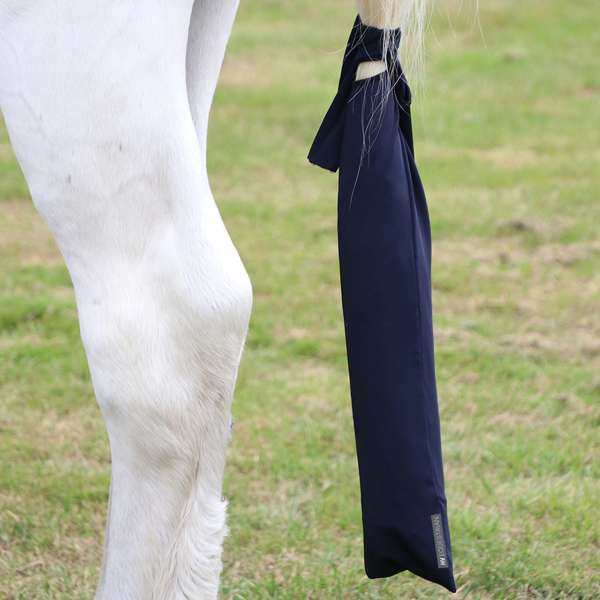 Hy Equestrian Lycra Flex Tail Bag Navy