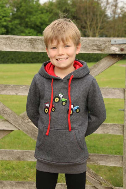 Tractor Collection Hoodie By Little Knight