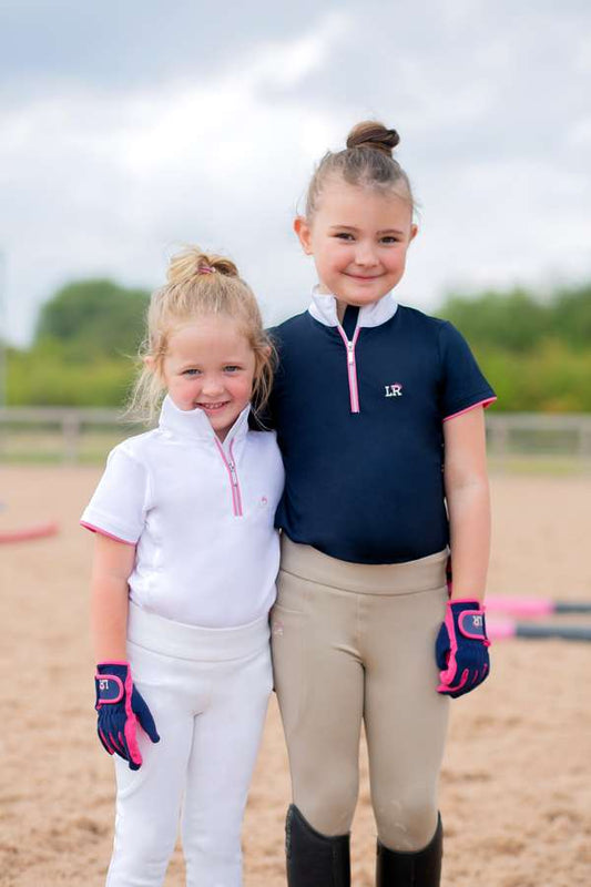 Stacy Kids Riding Gloves By Little Rider