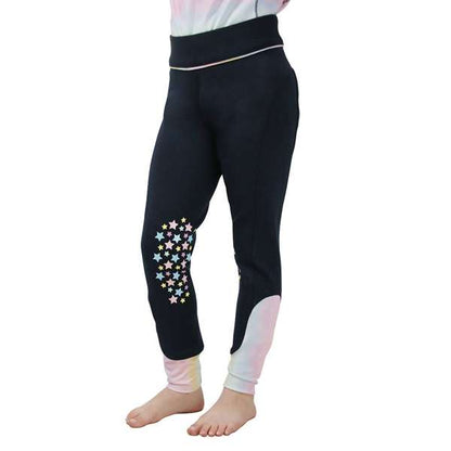 Dazzling Dream Riding Tights By Little Rider Navy/Pastel