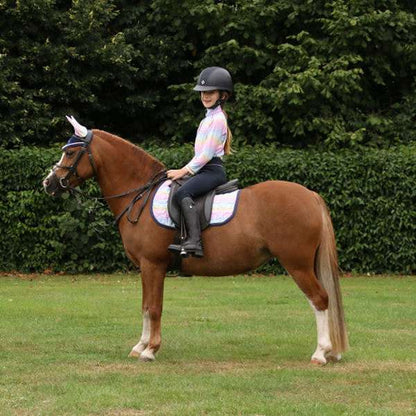 Dazzling Dream Fly Veil By Little Rider Navy/Pastel