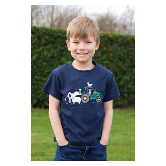 British Country Collection Farmyard Kids T-Shirt