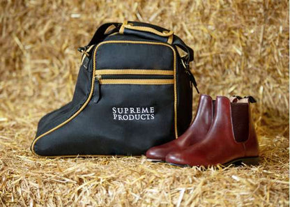 Supreme Products Pro Groom Jodhpur Boot Bag Black/Gold