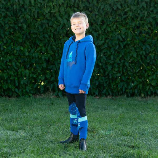 Farm Collection Hoodie By Little Knight Cobalt Blue