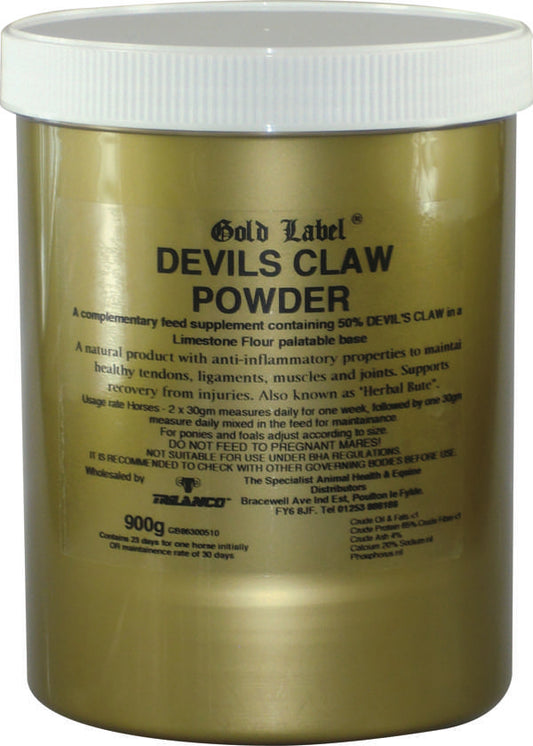 Gold Label Devils Claw Powder 900g