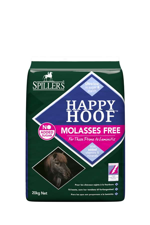Spillers Happy Hoof Molasses Free 20kg - Free P&P
