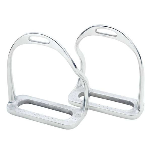 Shires Bent Leg Stainless Steel Stirrup Irons