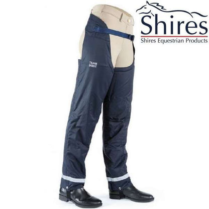 Shires Aubrion Core Winter Waterproof Chaps Unisex Navy