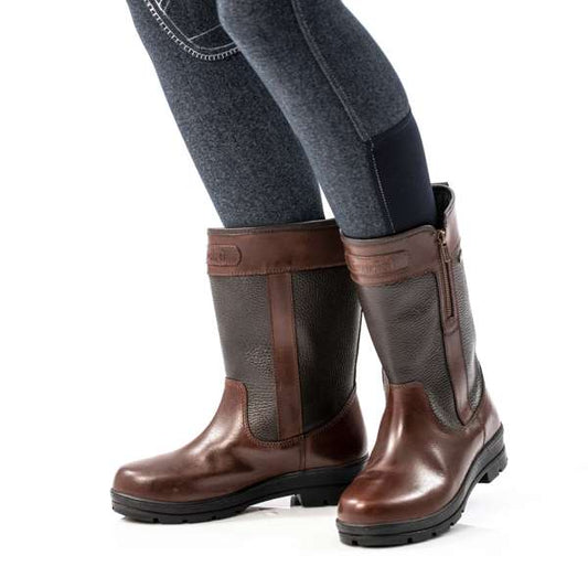 Brogini Abruzzo Mid-Calf Country Boot Brown