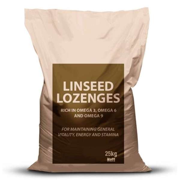 MMF Linseed Lozenges 25kg - Free P&P