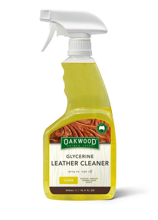 Oakwood Glycerine Leather Cleaner Spray 500ml